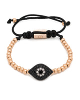 PUMPED EYE - BLACK & ROSE GOLD