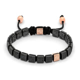 Flat Beads in Gunmetal and Rose Gold