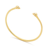 Mini Skulls Bangle In Gold