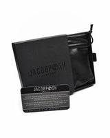 Pyramids cuff bracelet in White Gold