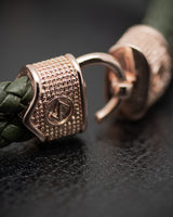 Spacers Rose Gold & Green
