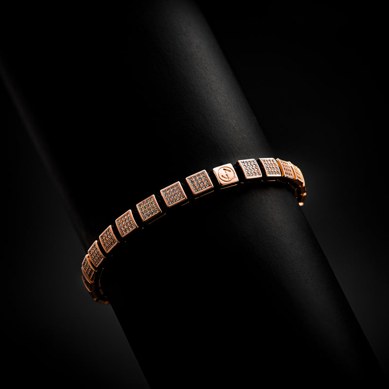 Flat Beads in Rose Gold