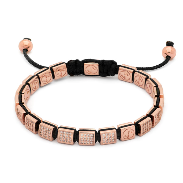 Flat Beads in Rose Gold
